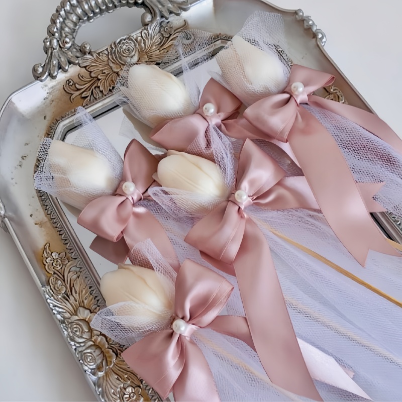 5pcs Tulip Scented Candle on B - Home Fragrance Gift 评论和价格
