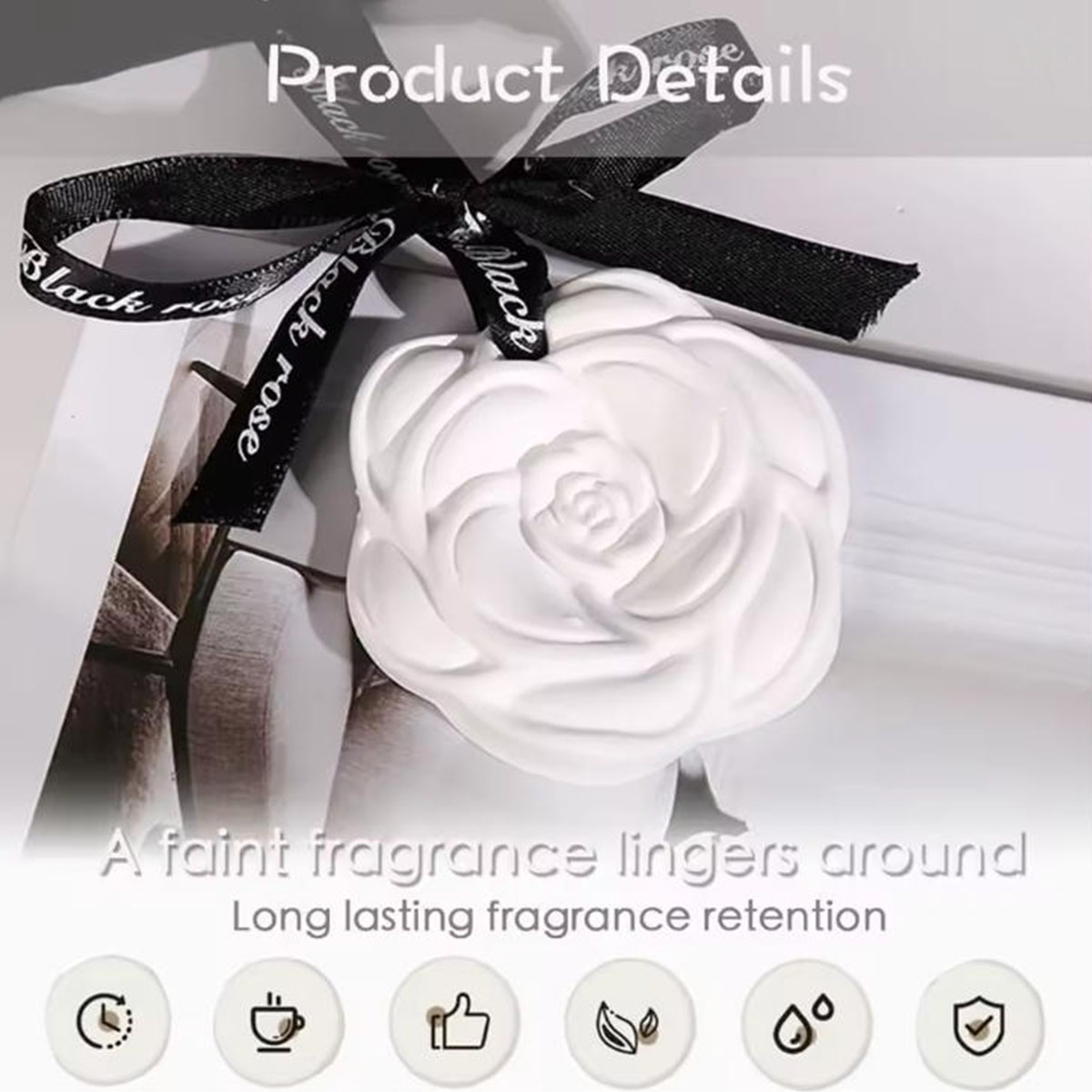 1/3/5/8/10PCS Camellia Gypsum  - Home Fragrance Logo 评论和价格