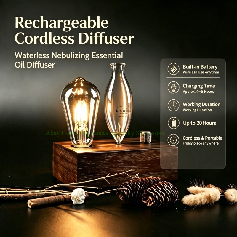 Rechargeable Waterless Nebuliz - Home Fragrance Oud 评论和价格