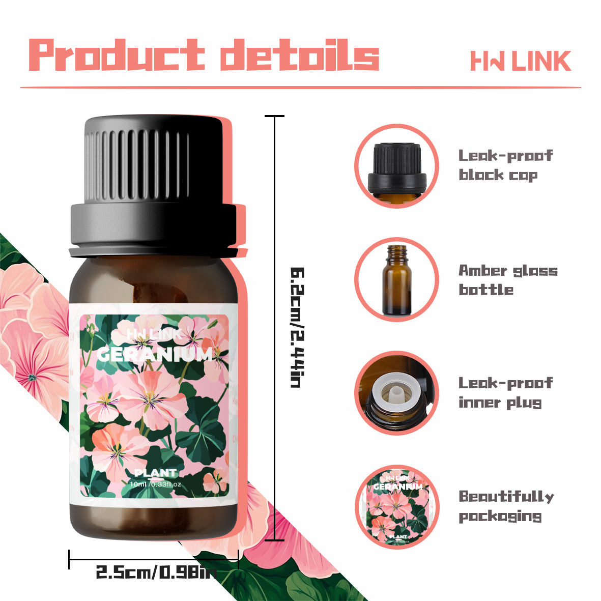 Geranium Essential Oils 10ml P - Home Fragrance Gift 评论和价格
