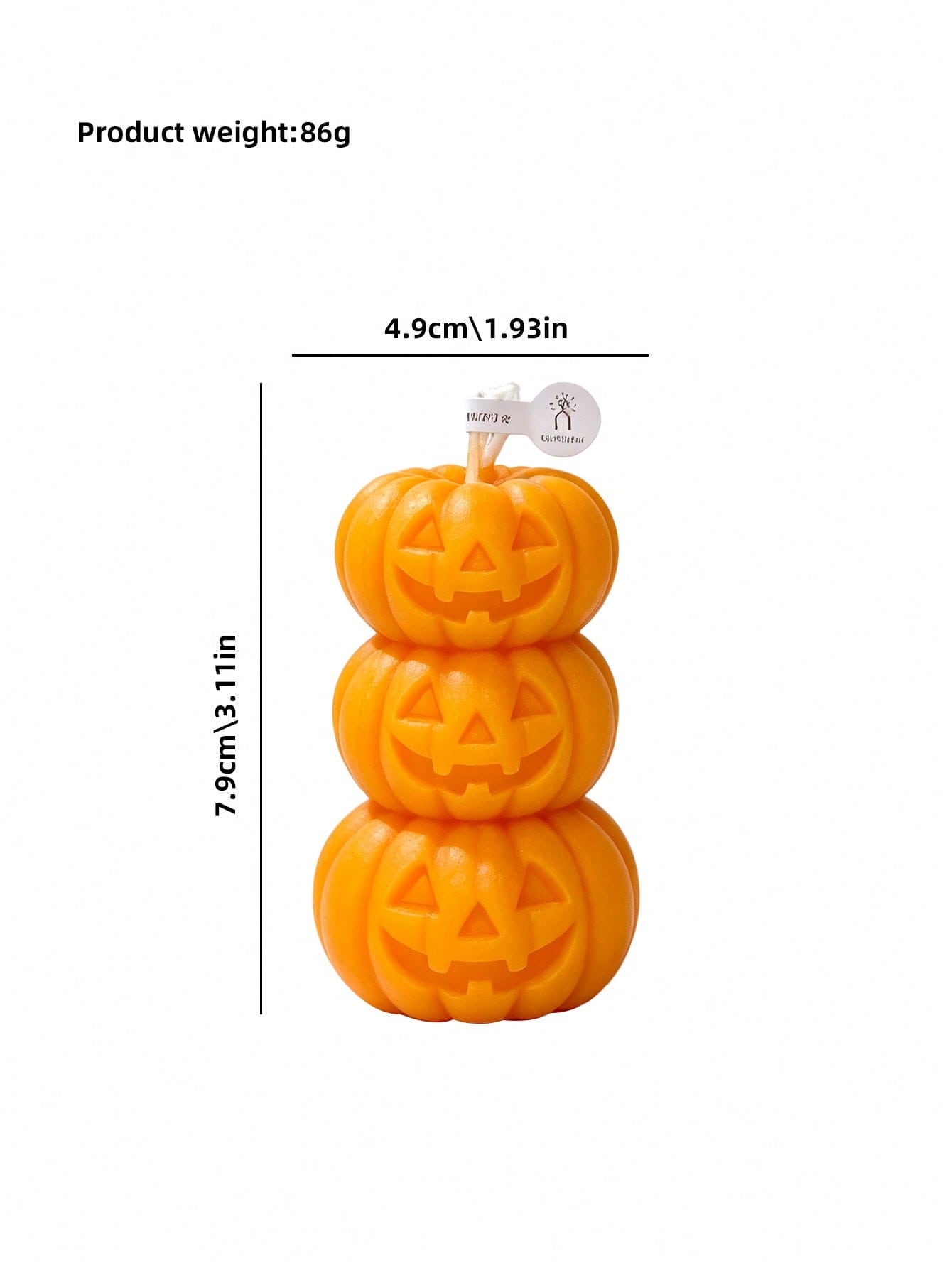 1pc Halloween 3-Layer Pumpkin  - Home Fragrance Usa 评论和价格